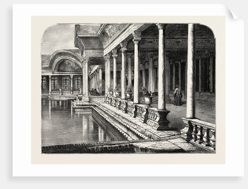 Pavilion in the Garden of the Palace at Shoobra by Anonymous