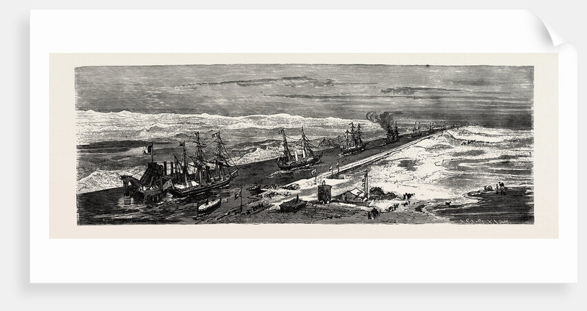 View On The Suez Canal by Anonymous