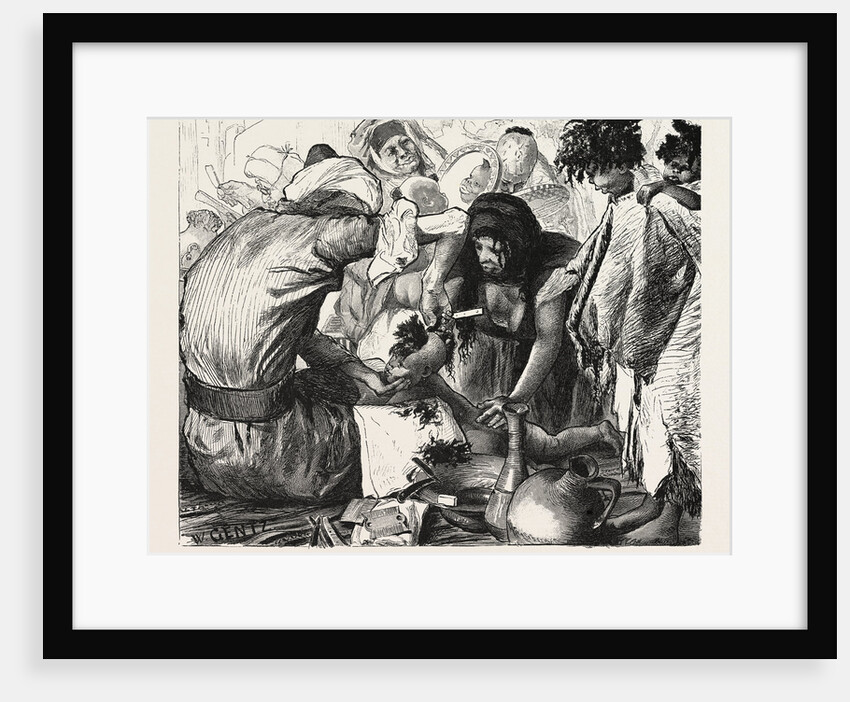 Shaving Small Boys in Cairo by Anonymous