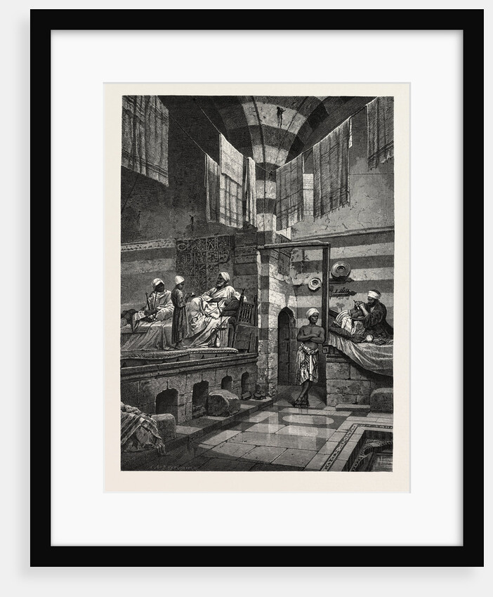 Interior of An Eastern Bath by Anonymous