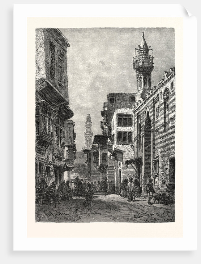 Street in Cairo by Anonymous