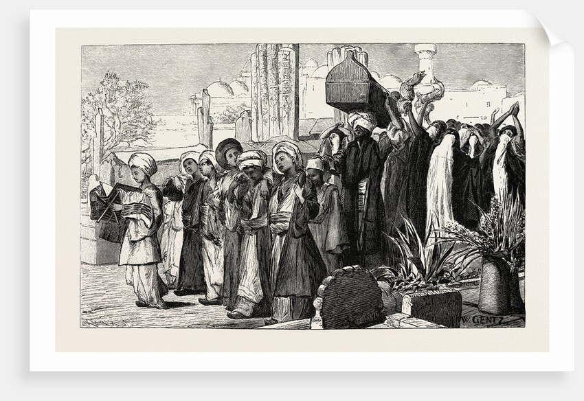 Funeral Procession by Anonymous