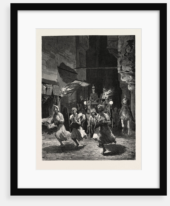 A Lady of Rank Driving Out After Sunset by Anonymous