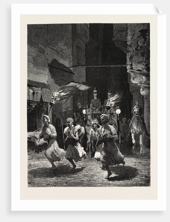 A Lady of Rank Driving Out After Sunset by Anonymous