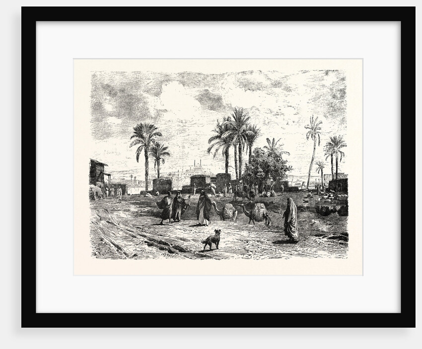 Cairo; From The Left Bank of the Nile by Anonymous