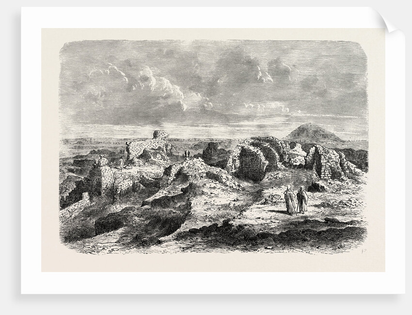 Ruins of the Labyrinth and Its Pyramid by Anonymous