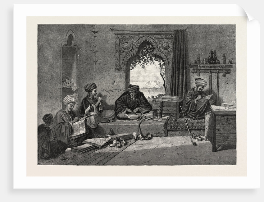 Writing Room at Girgeh by Anonymous