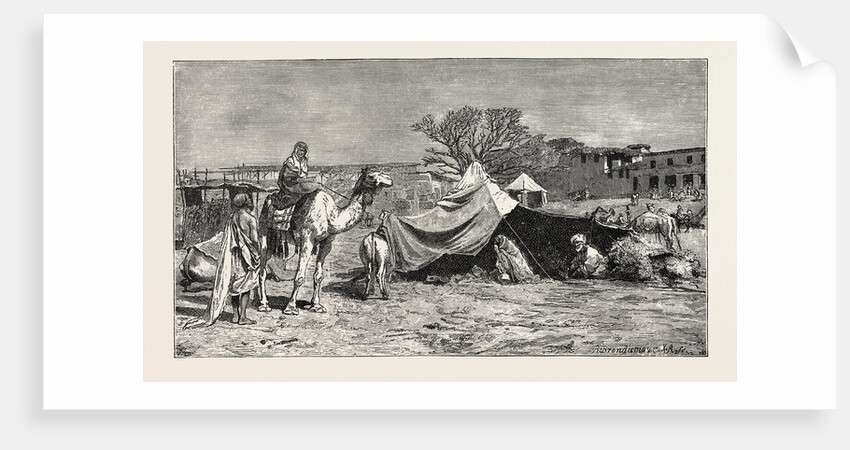 A Gipsy Tent by Anonymous