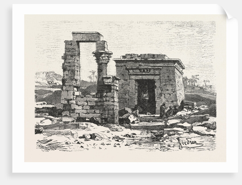 Temple of Hermonthis by Anonymous