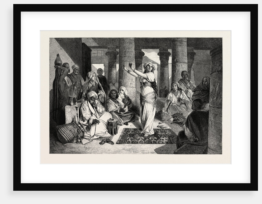 Dans in the Ruins of Karnak by Anonymous