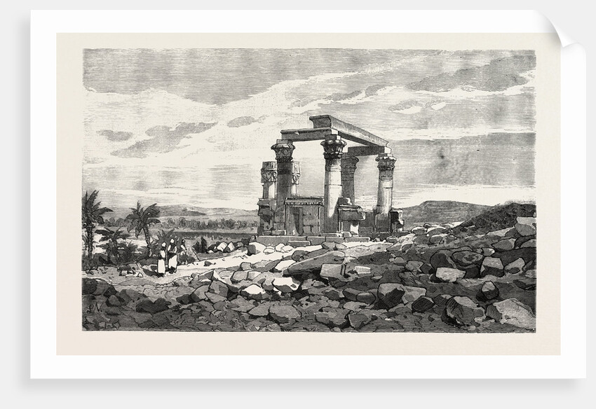 Temple of Kardusseh in Nubia by Anonymous