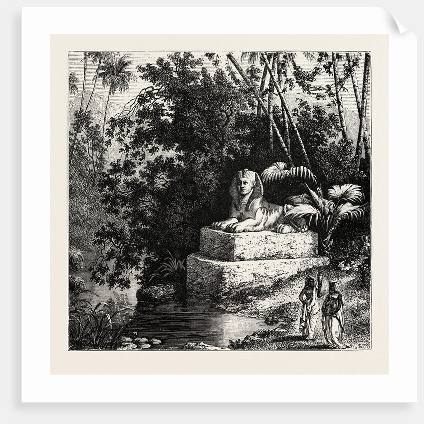 Egypt, Engraving 1879 by Anonymous