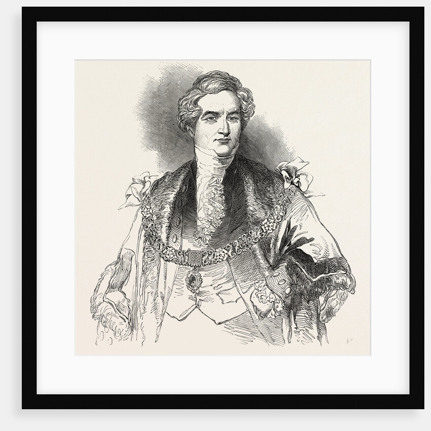 Right Honourable Lord Mayor, Sir G. Carroll, UK, 1846 by Anonymous