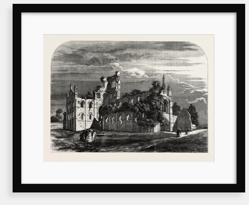 Queen Victoria's Visit to Leeds, UK: Kirkstall Abbey, 1858 by Anonymous