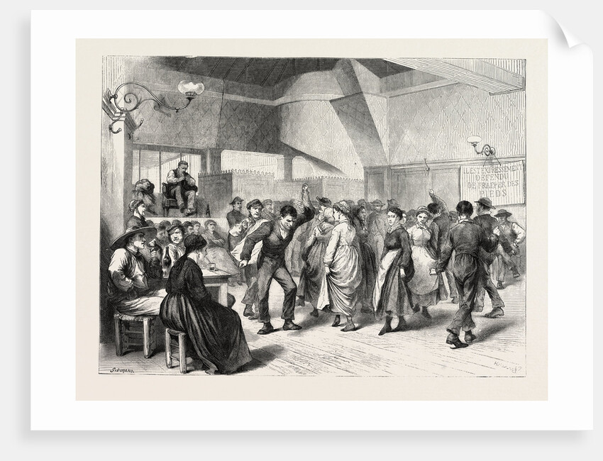 Auvergnats' Ball in Paris, France by Anonymous