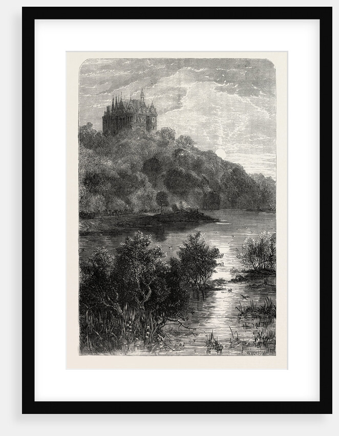 Chateau of the Widow Clicquot: Headquarters of the Crown Prince, France, 1870 by Anonymous