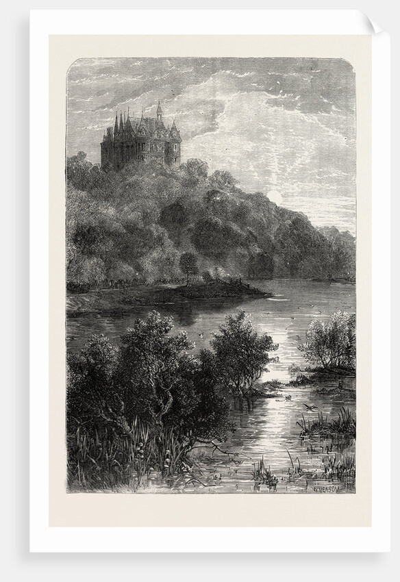 Chateau of the Widow Clicquot: Headquarters of the Crown Prince, France, 1870 by Anonymous