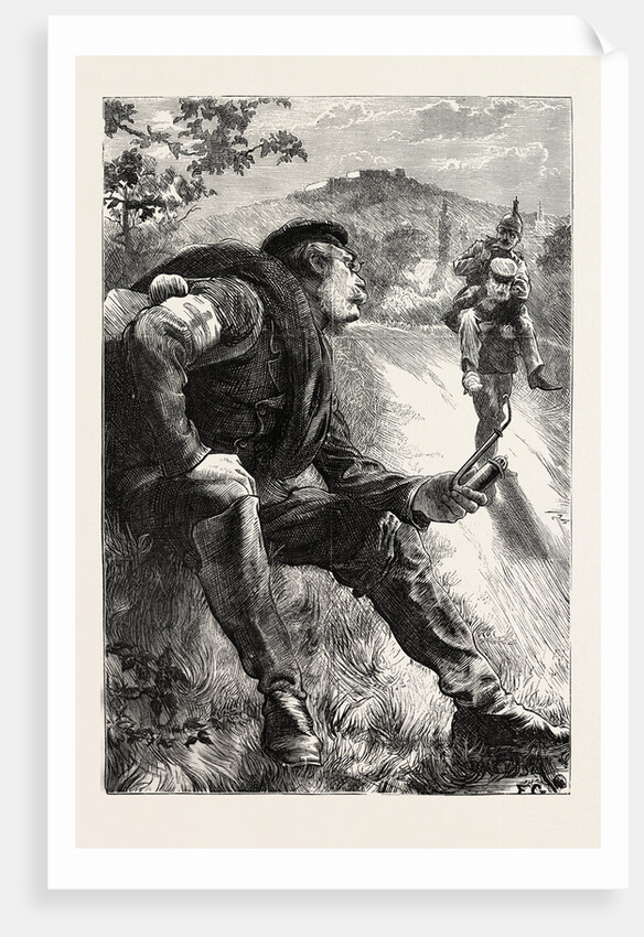 Before Paris: Johanniter Waiting for the Wounded, 1870 by Anonymous