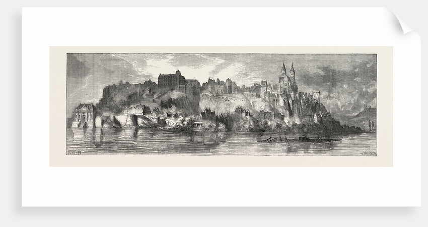 Alt Breisach, on the Rhine, Germany, 1870 by Anonymous