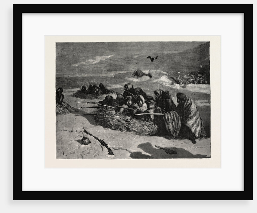 Buried Quick and Unburied Dead, 1870 by Anonymous