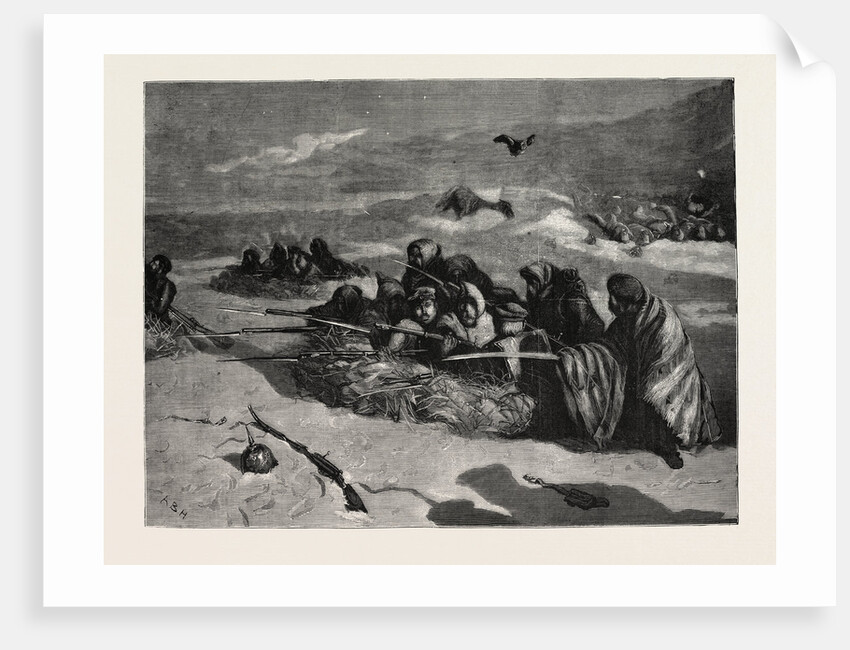Buried Quick and Unburied Dead, 1870 by Anonymous