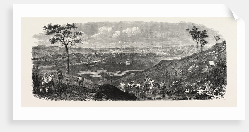 The Gold Fields of Australia: Ballarat, 1865 by Anonymous