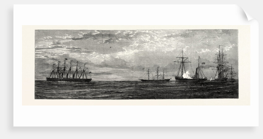 The Final Departure of the Great Eastern, 1865 by Anonymous