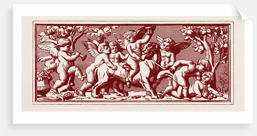 Freize Round the State Round the State Apartments of Buckingham Palace, UK, 1865: West Wall, No. 6 by Anonymous