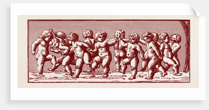 Freize Round the State Round the State Apartments of Buckingham Palace, UK, 1865: West Wall, No. 4 by Anonymous