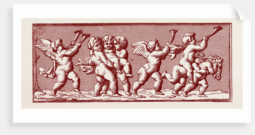 Freize Round the State Round the State Apartments of Buckingham Palace, UK, 1865: West Wall, No. 1 (Beginning from North) by Anonymous