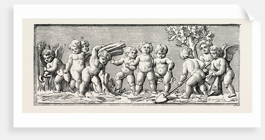 Freize Round the State Round the State Apartments of Buckingham Palace, UK, 1865: West Wall, No. 5 by Anonymous