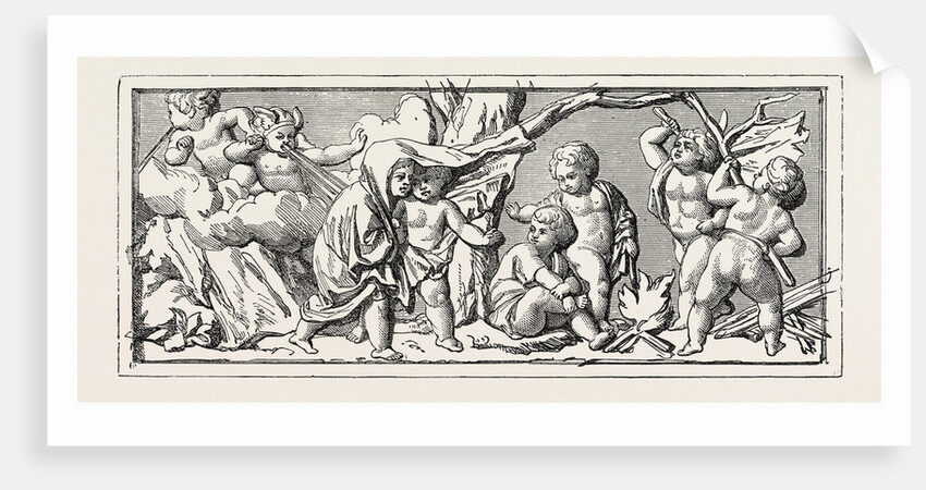 Freize Round the State Round the State Apartments of Buckingham Palace, UK, 1865: West Wall, No. 2 by Anonymous