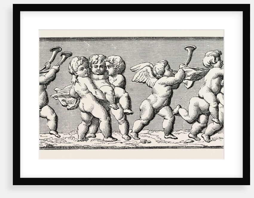 Freize Round the State Round the State Apartments of Buckingham Palace, UK, 1865: West Wall, No. 1 (Beginning from North) by Anonymous