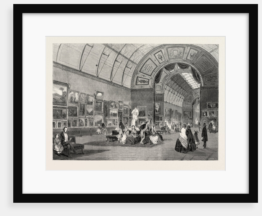 The Gallery of Modern Paintings at the Art-Treasures Exhibition, 1857 by Anonymous