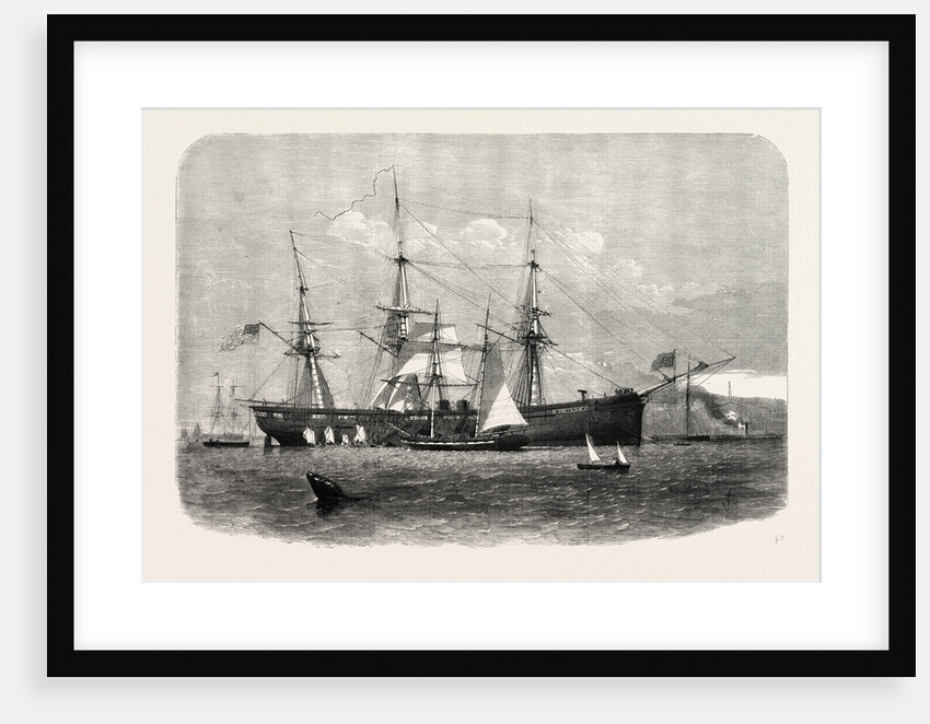 The United States Steam Corvette Niagara, 1857 by Anonymous