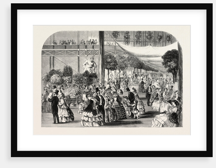 Flower Show at the Crystal Palace, London, 1857 by Anonymous