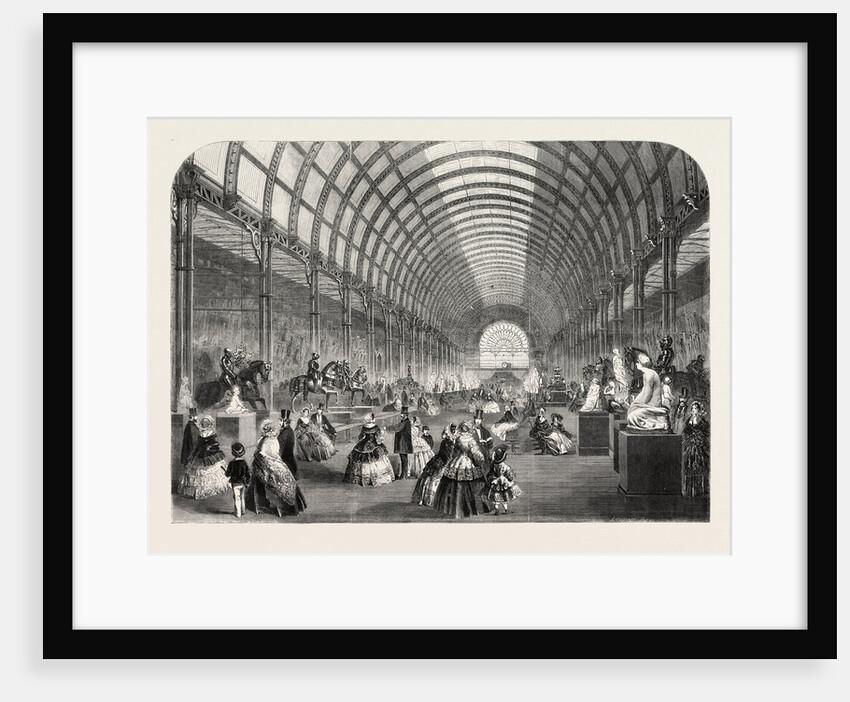 General View of the Nave at the Manchester Art-Treasures Exhibition, UK, 1857 by Anonymous