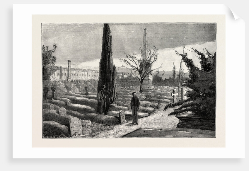 In the British Crimean Cemetery, Scutari, Crimea by Anonymous