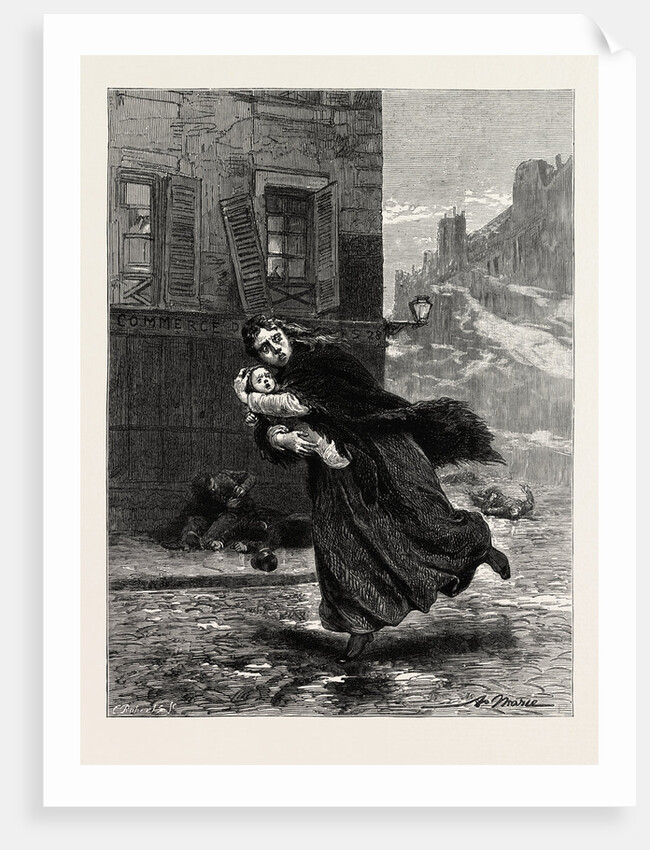 The Massacre, Firing on Women, History of Crime, Victor Hugo by Anonymous