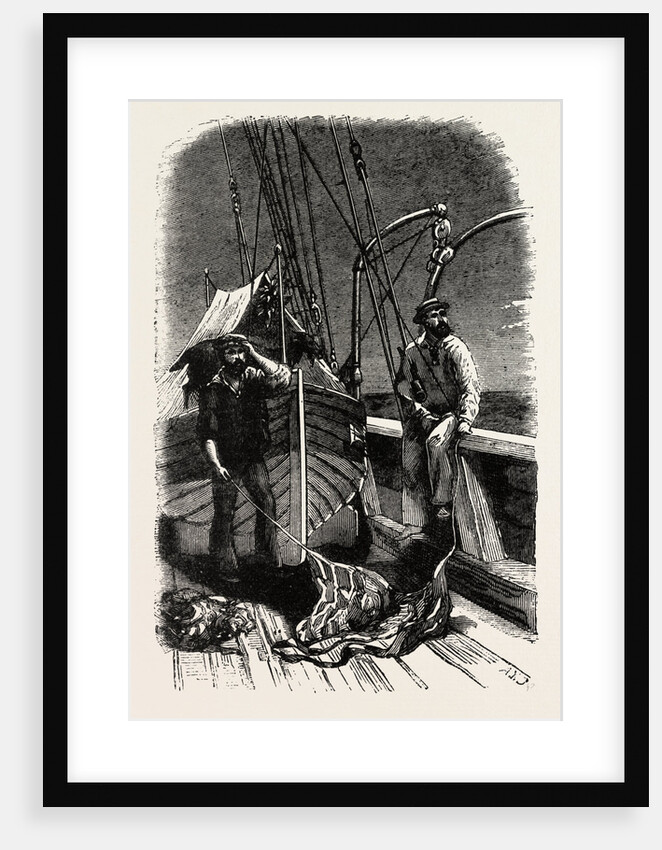 Conversation at Sea, Vessel, Sailor, Sailors, Maritime by Anonymous