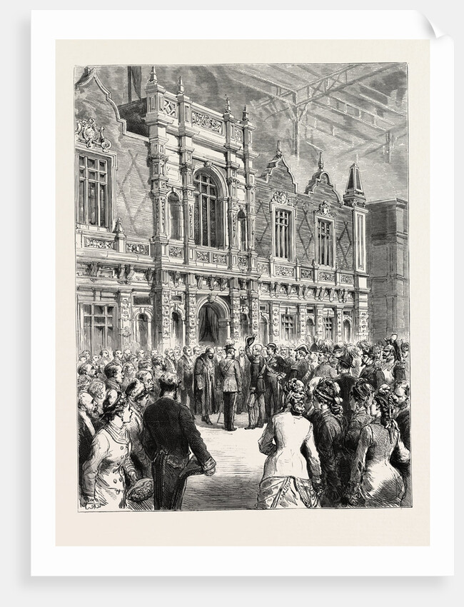 Opening of the Paris Exhibition — Presentation of the British Commission to Marshal Maahon, France by Anonymous