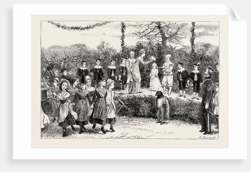 Crowning the May Queen by Anonymous