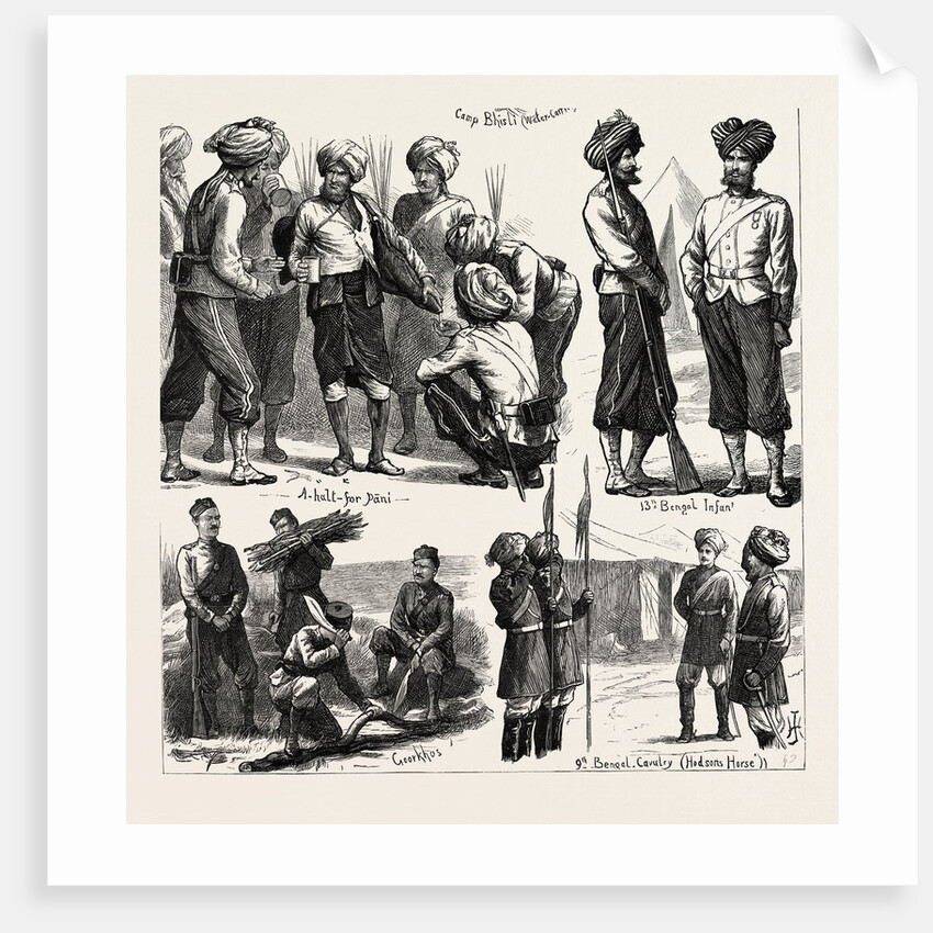 The Crisis in the East — Native Indian Troops Now on the Way to Malta by Anonymous