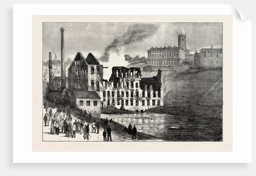 Ruins of Paghouse Mill, Haslingden, Near Blackburn by Anonymous