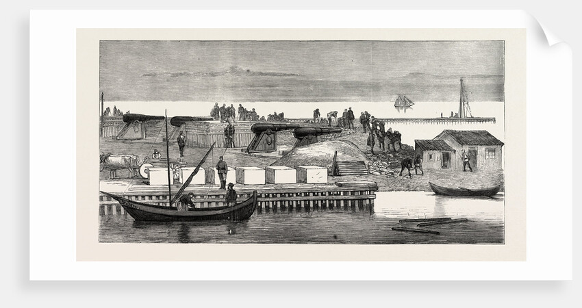 Russian Battery on the North Side of the Mouth on the Danube by Anonymous