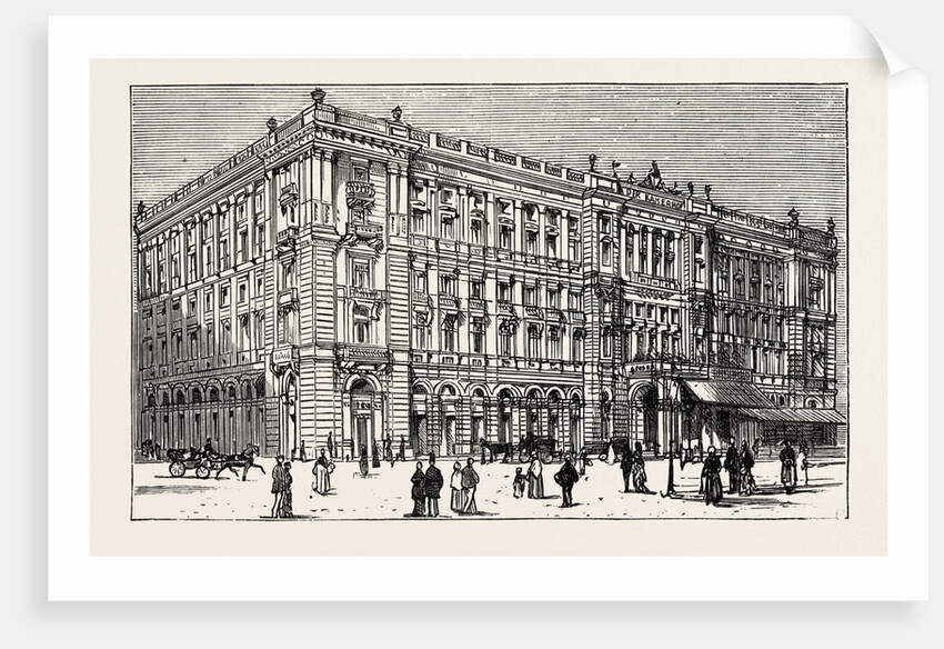 The Berlin Congress, the Kaiserhof, Where Lord Beaconsfield is Staying by Anonymous