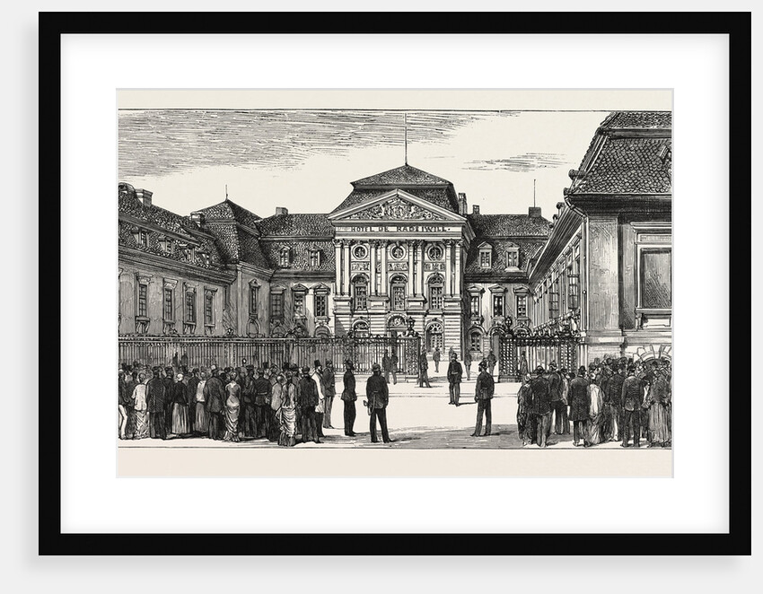 The Berlin Congress — the Rauziwill Palace, Radziwill Palace, Prince Bismarck's New Official Residence, Where the Congress Meets, Germany by Anonymous