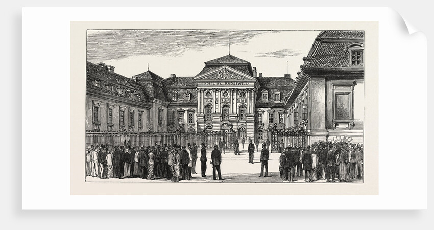 The Berlin Congress — the Rauziwill Palace, Radziwill Palace, Prince Bismarck's New Official Residence, Where the Congress Meets, Germany by Anonymous