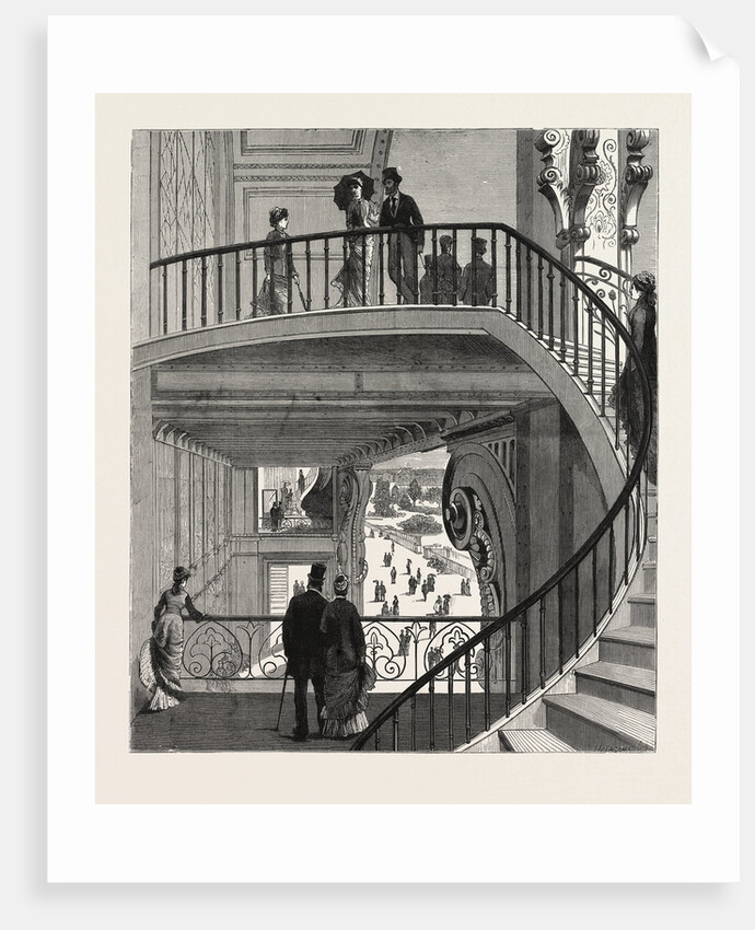 The Paris Exhibition—Under the Central Dome, France by Anonymous