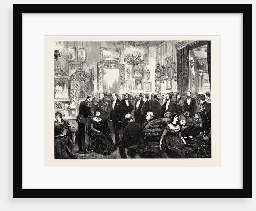 The Berlin Congress, Reception of Plenipotentiaries at the British Embassy by Anonymous